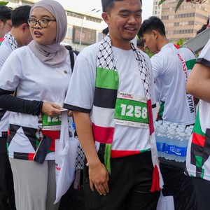 Race photo from WALK FOR PALESTINE