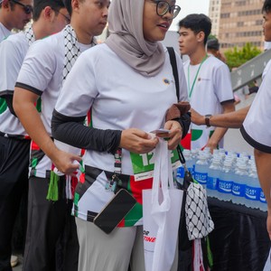 Race photo from WALK FOR PALESTINE