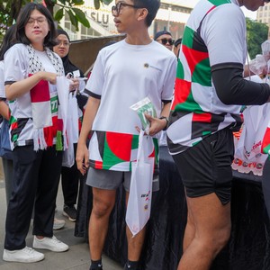Race photo from WALK FOR PALESTINE