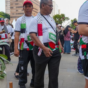 Race photo from WALK FOR PALESTINE