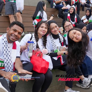 Race photo from WALK FOR PALESTINE