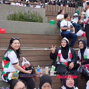 Race photo from WALK FOR PALESTINE