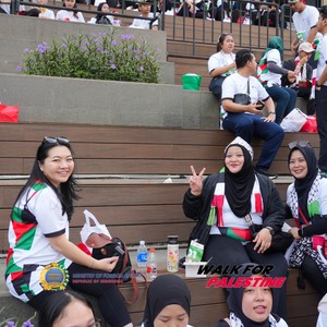 Race photo from WALK FOR PALESTINE