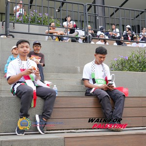 Race photo from WALK FOR PALESTINE