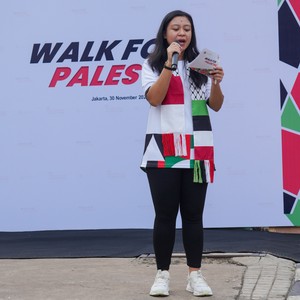 Race photo from WALK FOR PALESTINE