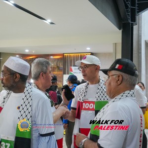 Race photo from WALK FOR PALESTINE