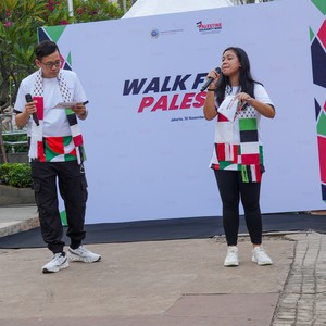 Race photo from WALK FOR PALESTINE
