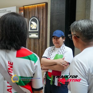 Race photo from WALK FOR PALESTINE