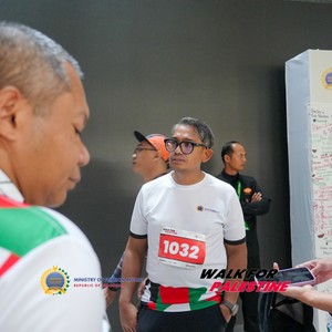 Race photo from WALK FOR PALESTINE
