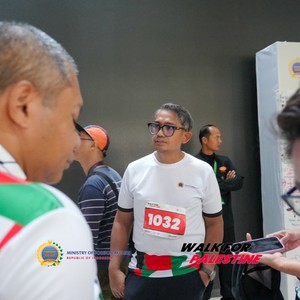 Race photo from WALK FOR PALESTINE
