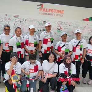 Race photo from WALK FOR PALESTINE