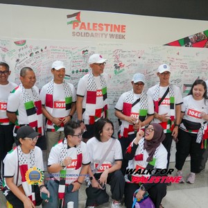 Race photo from WALK FOR PALESTINE