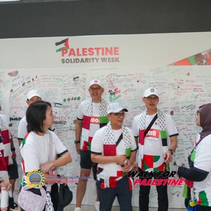 Race photo from WALK FOR PALESTINE