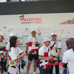 Race photo from WALK FOR PALESTINE