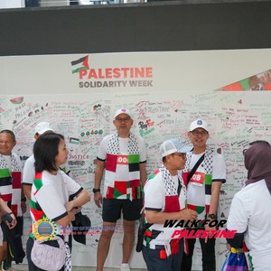 Race photo from WALK FOR PALESTINE