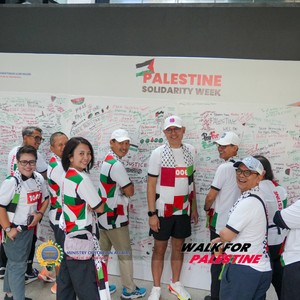 Race photo from WALK FOR PALESTINE