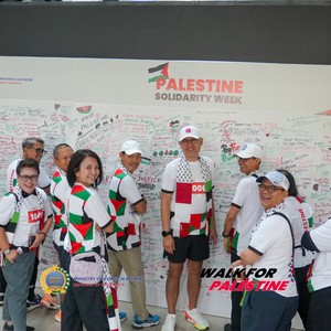 Race photo from WALK FOR PALESTINE