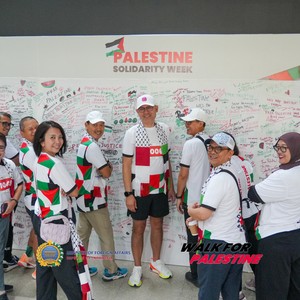 Race photo from WALK FOR PALESTINE