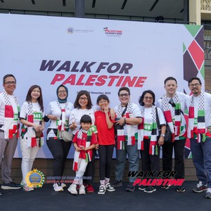 Race photo from WALK FOR PALESTINE