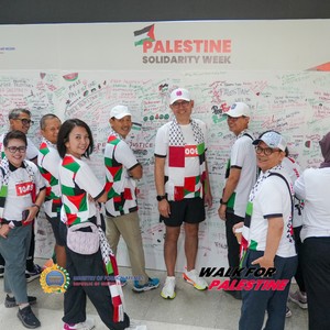 Race photo from WALK FOR PALESTINE