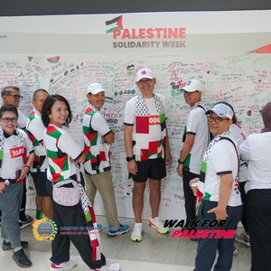 Race photo from WALK FOR PALESTINE
