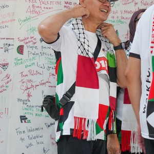 Race photo from WALK FOR PALESTINE