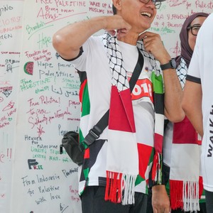 Race photo from WALK FOR PALESTINE