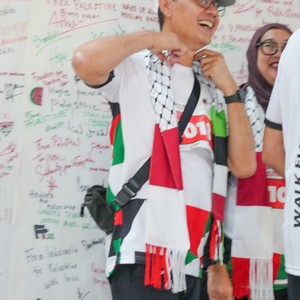 Race photo from WALK FOR PALESTINE