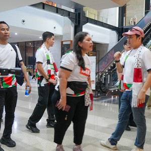 Race photo from WALK FOR PALESTINE