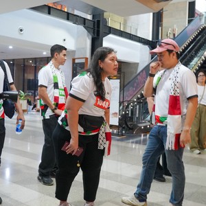 Race photo from WALK FOR PALESTINE