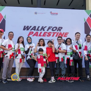 Race photo from WALK FOR PALESTINE