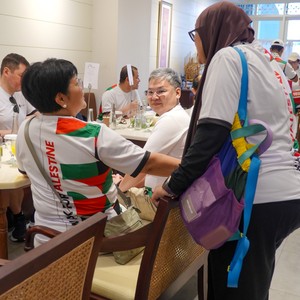 Race photo from WALK FOR PALESTINE