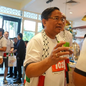 Race photo from WALK FOR PALESTINE