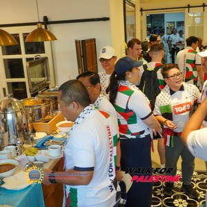 Race photo from WALK FOR PALESTINE