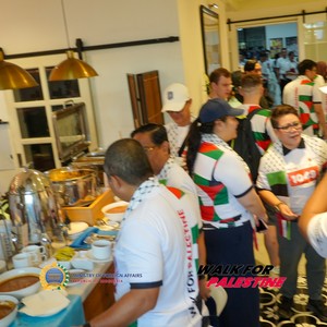 Race photo from WALK FOR PALESTINE