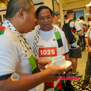 Race photo from WALK FOR PALESTINE