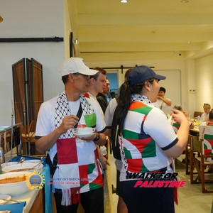 Race photo from WALK FOR PALESTINE