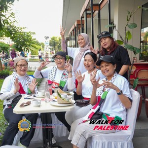 Race photo from WALK FOR PALESTINE