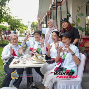 Race photo from WALK FOR PALESTINE
