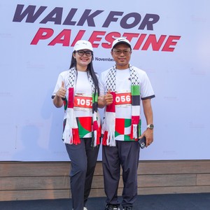 Race photo from WALK FOR PALESTINE