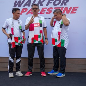 Race photo from WALK FOR PALESTINE