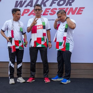 Race photo from WALK FOR PALESTINE