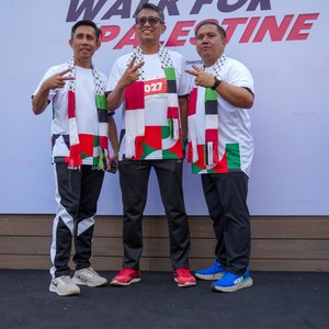 Race photo from WALK FOR PALESTINE