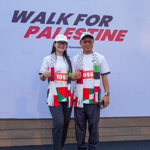 Race photo from WALK FOR PALESTINE