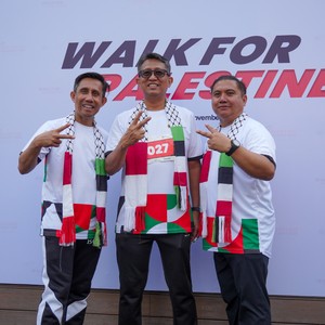 Race photo from WALK FOR PALESTINE