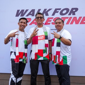 Race photo from WALK FOR PALESTINE