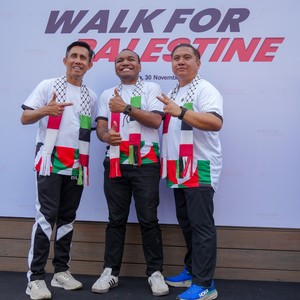 Race photo from WALK FOR PALESTINE