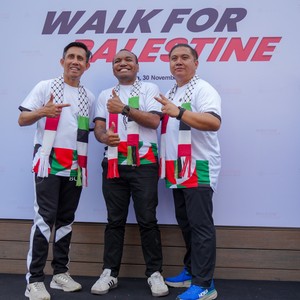 Race photo from WALK FOR PALESTINE