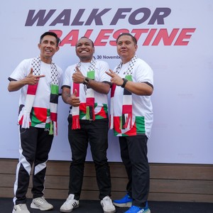 Race photo from WALK FOR PALESTINE