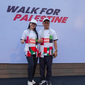 Race photo from WALK FOR PALESTINE